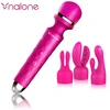 Nalone 7 Functions Powerful AV Massager Rock 100% Waterproof Rechargeable G-Spot Magic Wand Massager Vibrators Sex Products 1