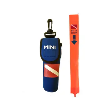 

Scuba Diver Surface Marker Buoy SMB Sausage Singal Tube Diving pool Accessory