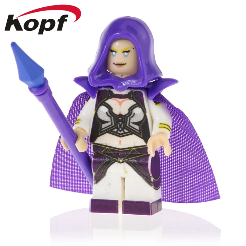 Строительные блоки Jaina Rexxar Medivh Thrall Сильвана Ветрокрылая фигурки коллекция подарок для детей игрушки PG1365