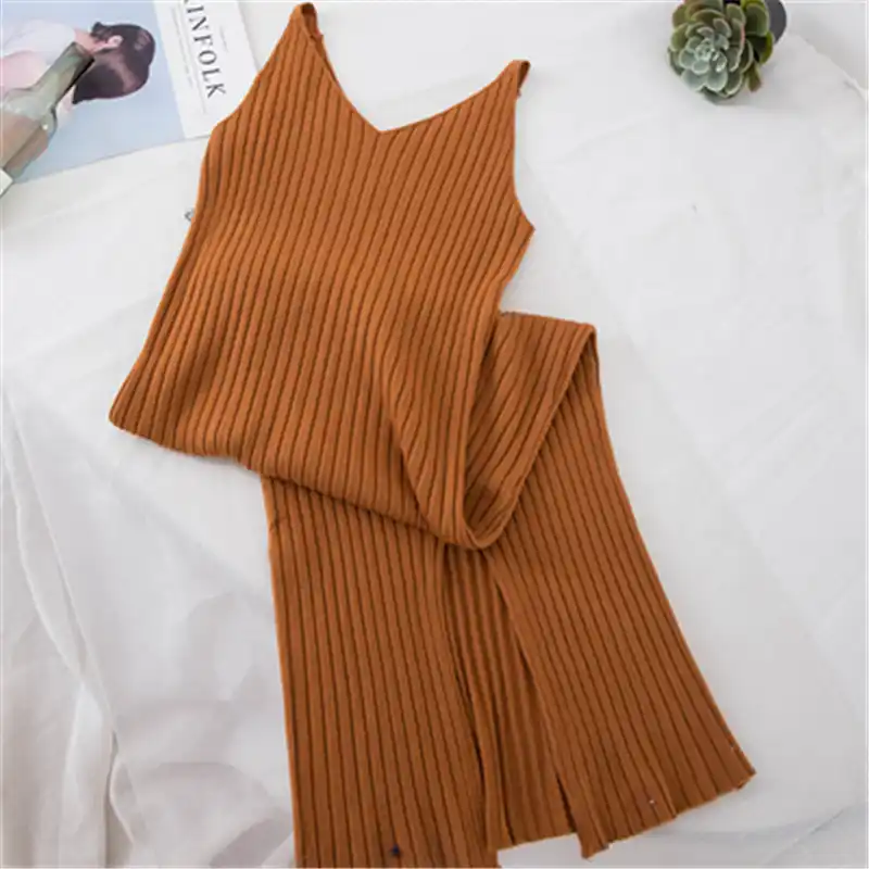 ribbed summer dress