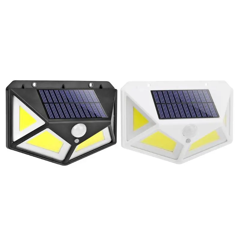 COB 68LED Солнечная энергия мощность стены крыльцо огни движения сенсор Широкий угол водонепроницаемый лампа для наружного двора улицы