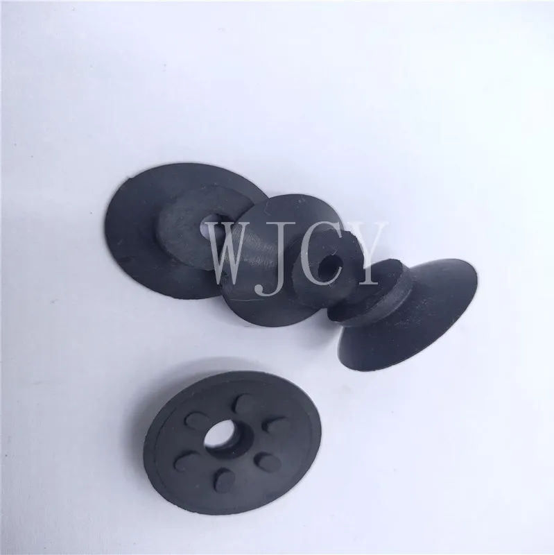 

100 PCS Free Shipping black rubber sucker 25x6x9mm 3F Diamonds 3000 offset printing machine rubber sucker