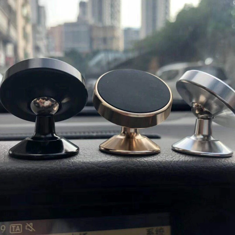 Вращающийся на 360 градусов Универсальный Автомобильный держатель для телефона Магнитный держатель на вентиляционное отверстие для сотового телефона Автомобильный держатель для мобильного телефона Подставка для мобильного телефона Acc