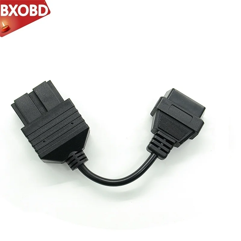 Автомобильный диагностический кабель 10 шт./лот Kia 20 PIN на 16PIN OBD2 интерфейс для |