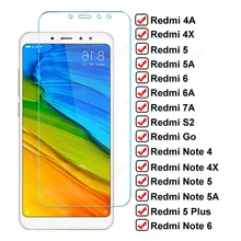 9d tela cheia de vidro protetor em redmi nota 4 4x 5 5a 6 pro vidro para xiaomi redmi 4x 4a 5a 5 plus 6 6a s2 go 7a filme temperado