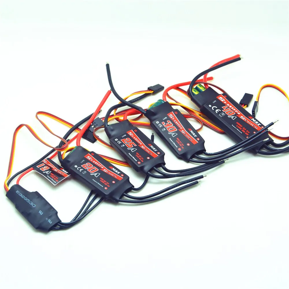 

Emax Simon Series 12A 20A 25A 30A 40A ESC For Quadcopter QAV250 for DJI F450 F500 F550 RC Multicopter Quadcopter