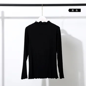 

2019 Women's solid color V-neck sweater Europe and America loose large size sweater Black