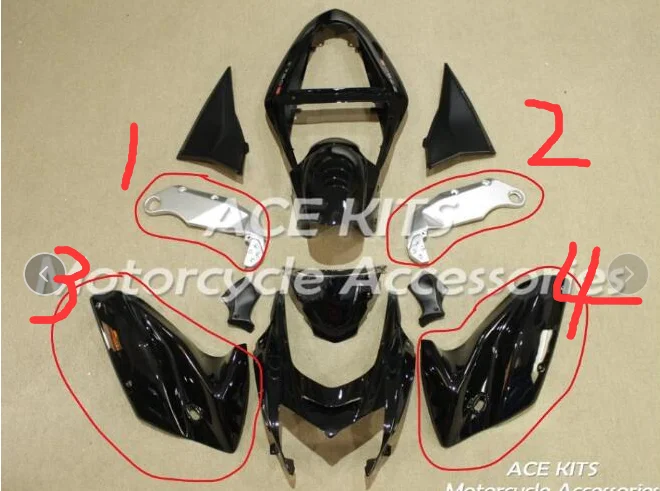 Обтекатель для мотоцикла kawasaki Ninja Z750S 2005 2006 05 06|Полные комплекты обтекателей| |
