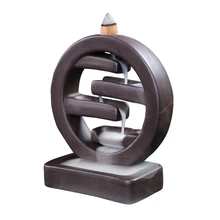 HHO-ладан керамический обратный поток ладан горелка творческий домашний декор ладан держатель курильница Гостиная Офис орнамент