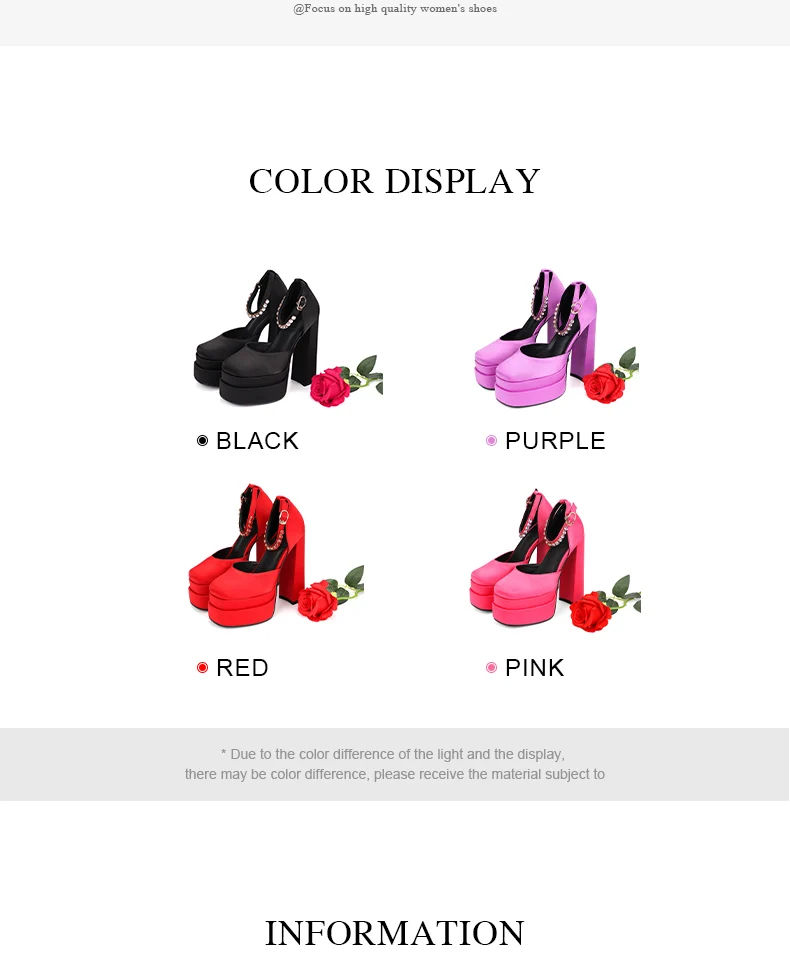 2021 New Ladies Sandals Summer Shoes Sexy Thick High Heels Thick Platform Buckle Crystal Dress Party Wedding Shoes Woman Pumps