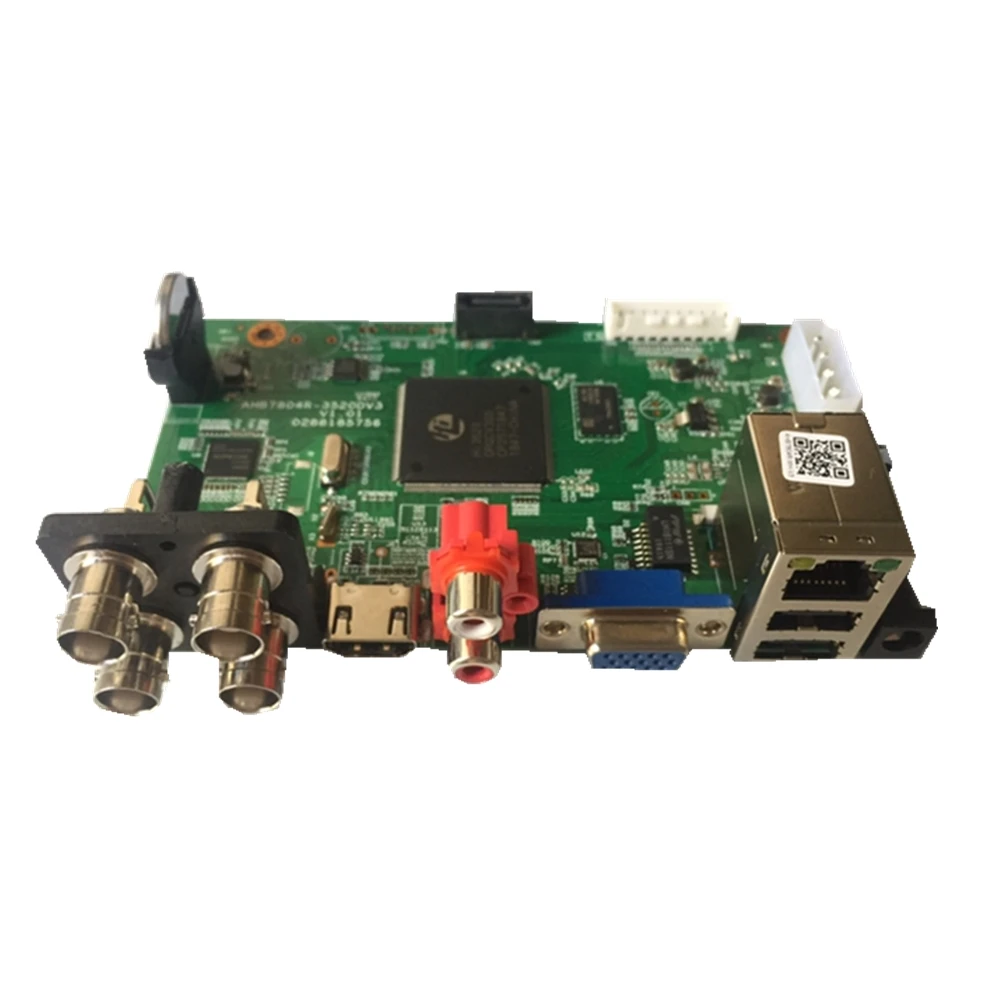 Плата цифрового видеорегистратора 5 МП 4 канала DVR PCB основной модуль для