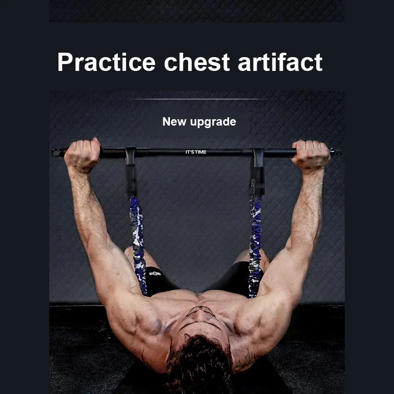 

Press Stretcher Chest Expander Bench Press Elastic Belt Push Chest Trainer Chest Muscle Training Fitness Equipment Set