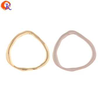 

Cordial Design 50Pcs 33*35MM Jewelry Making/Earring Connectors/Irregular Ring Shape/DIY Accessories/Hand Made/Earring Findings