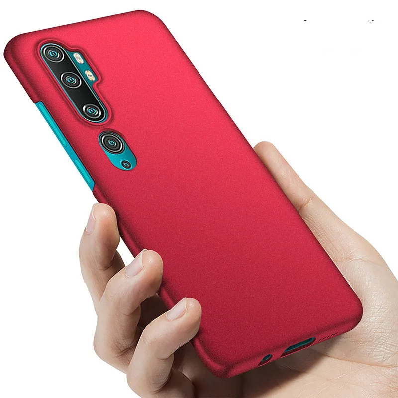 Чехол для Xiaomi Mi CC9 Note 10 Pro Роскошный Матовый Жесткий ПК чехол Redmi 8T 8 задняя крышка