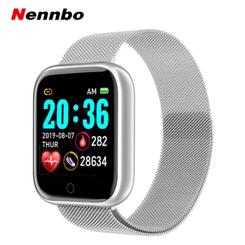 

Nennbo N5 Smart Watch Men Women Sports Watch Fitness tracker Heart Rate Blood Pressure Monitor Smartwatch For IOS Android