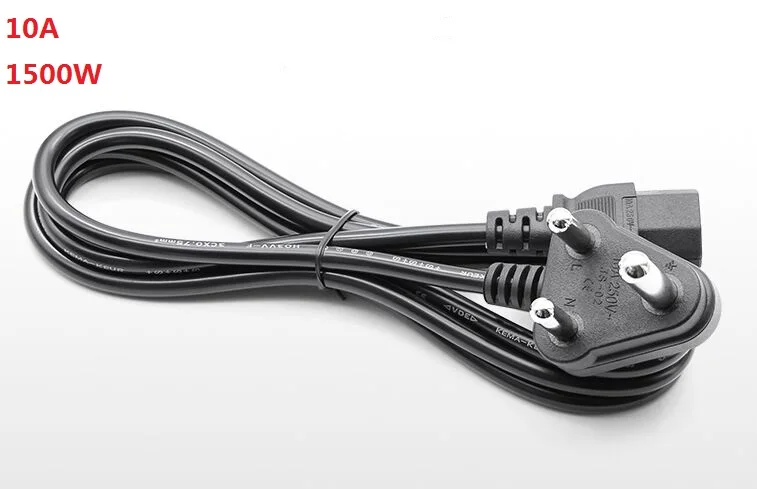 Качественный бренд полностью Чистая медь 3 отверстия* 0.75Sq 1,5 м маленькая Южноафриканская вилка шнур питания кабель-удлинитель