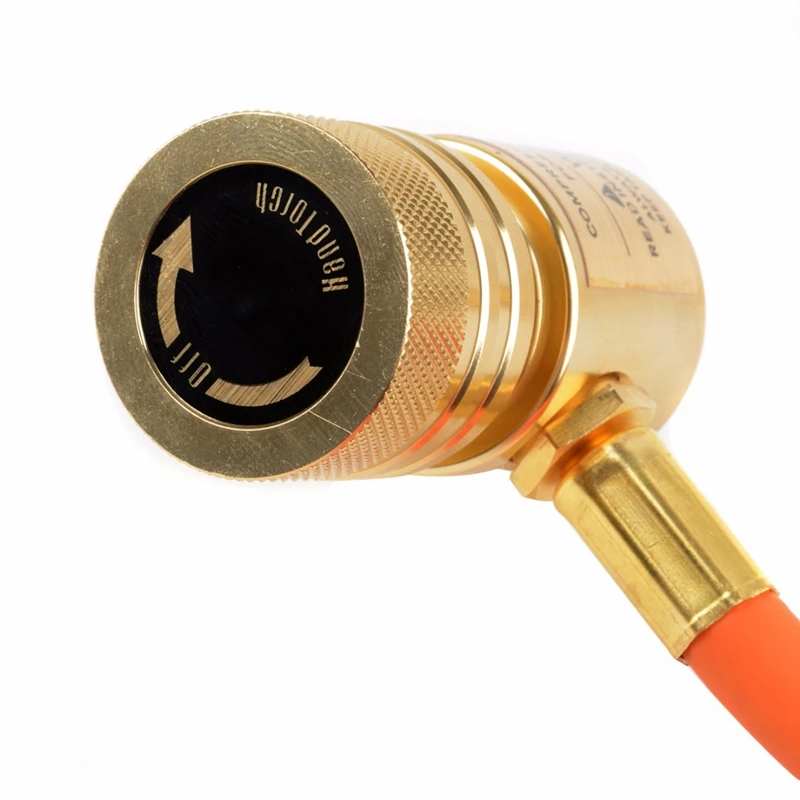 Braze Welding Torch Self Ignition 1.5M Hose Cga600 Connection Gas Torch Hand Propane Mapp Torch