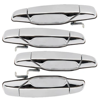 

4 Pack Exterior Door Handle Set Replacement for Cadillac Escalade for Chevy Silverado 22738721