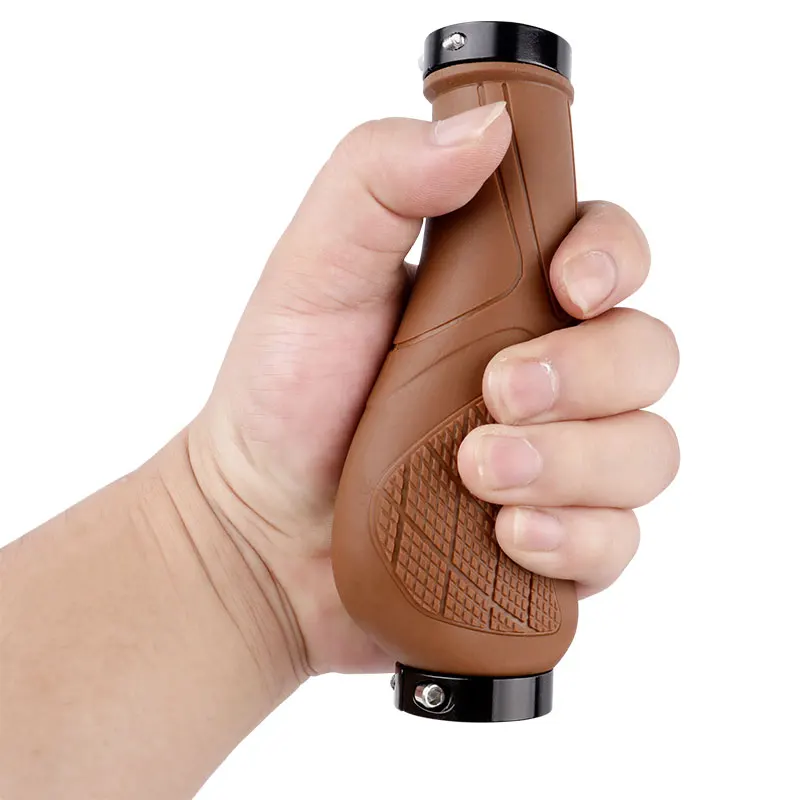 Bicycle Handlebar Grips Special Texture Double Side Locking
