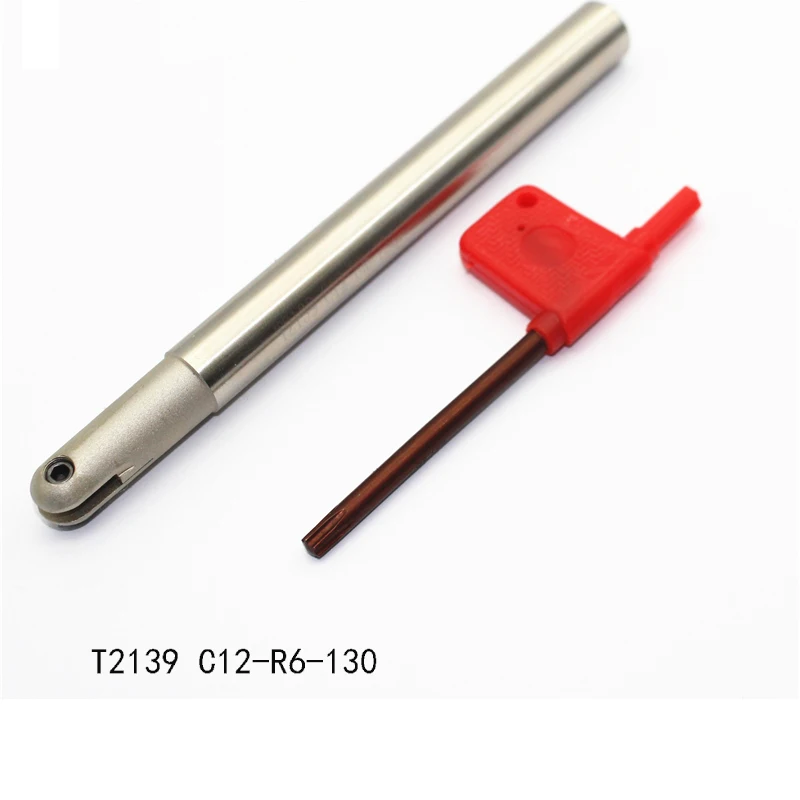 

1PC high quality T2139 C12 R6 130MM long face milling Carbide Insert lathe turning tool Holder High Percision without blade