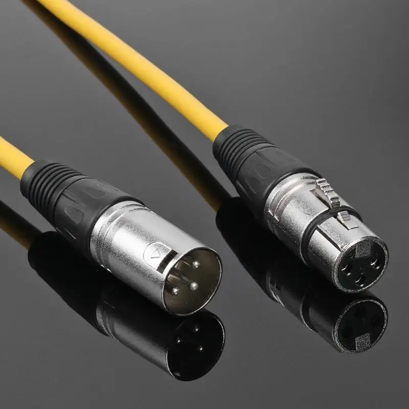 3m/9.8ft 3-конт. XLR кабель для мужчин и женщин m/F аудио кабель для микрофонный микшер