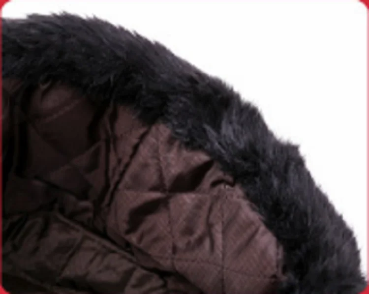 Warm Hat Men Women and man Aviator Bomber Faux Fur Ear Flap Hat Cap Winter Ski Trooper Trapper Cotton Solid Color Lei Feng Cap