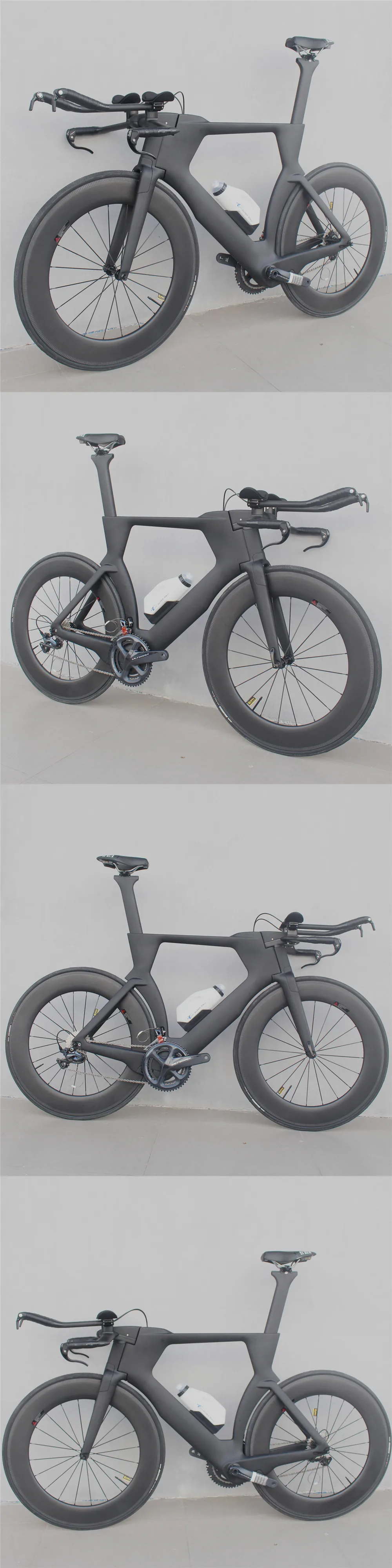 Winowsports 700C Complete Bike TT Bicycle Time Trial Triathlon Carbon Fiber Frame with R8000 Ultegra and Di2 R8060 groupset