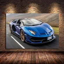 Lamborghini шпандер художественный постер и печать настенное