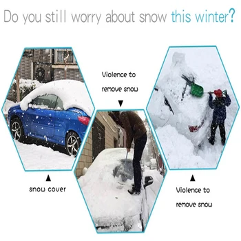 

Vehicle Heating Ice Scraper Electric Windshield Snow Car Electric Windshield Heated Universal Auto Electric Windshield