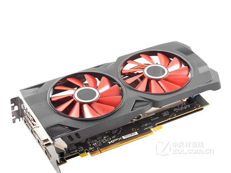 XFX RX 570 4GB Graphics Cards 256Bit GDDR5 Video Card For AMD RX 500 Series VGA RX570-4GB RX 570 4G HDMI DVI DirectX12 Used