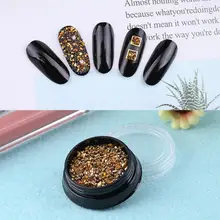 Многогранные ослепительные наклейки со стразами для дизайна ногтей одежда обувь ювелирные изделия металлические блестки яркие и красивые