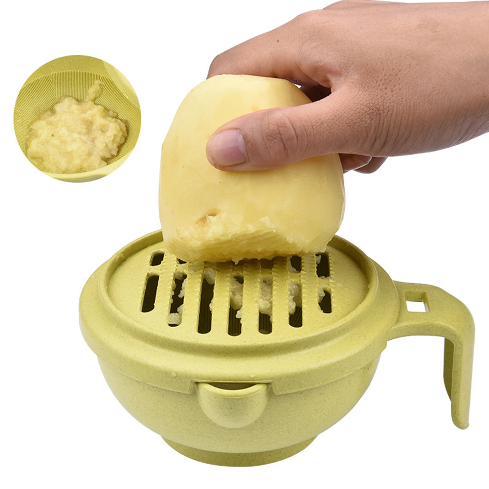 Baby Food Supplement Grinder Multifunction Feeding Tool Baby Solid Color Complementary Tool Infant Kids Grinding Bowl