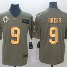 Мужской Орлеан высокого качества Saints Drew Brees Джерси