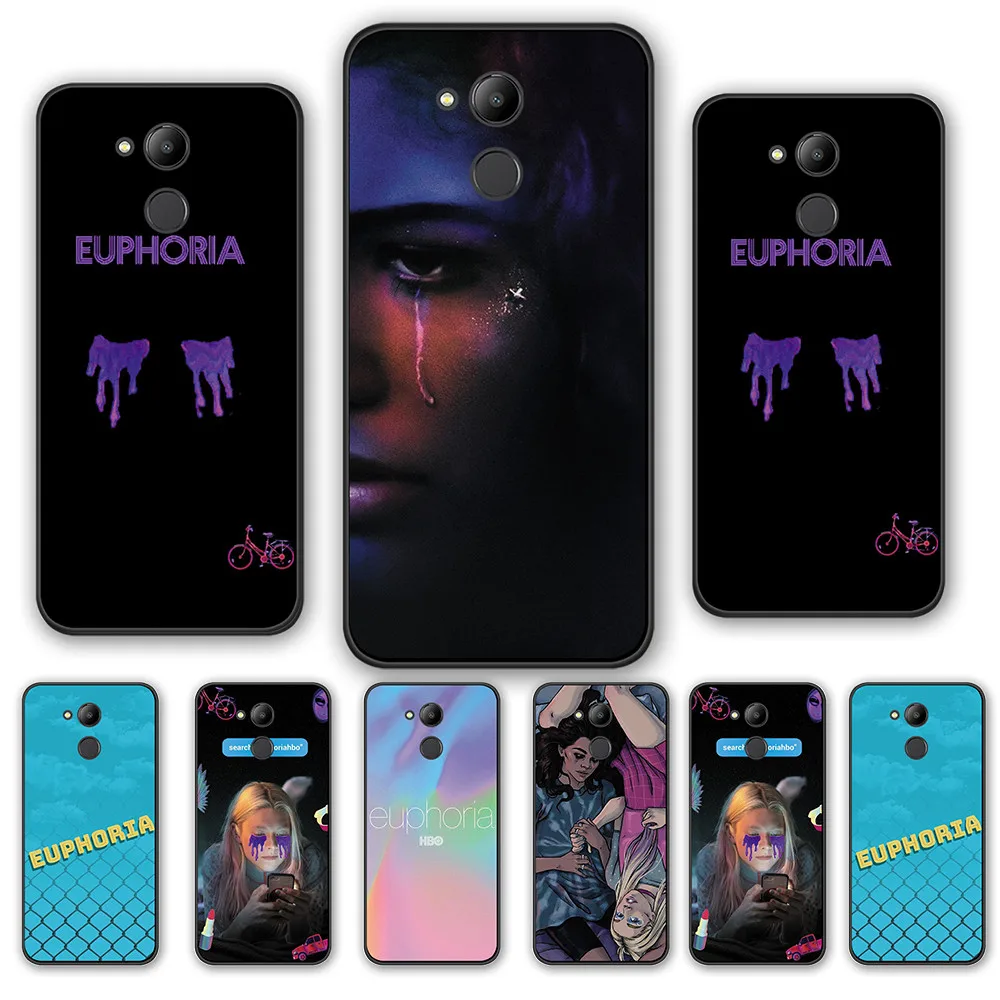 American TV Series Euphoria Silicone Cases FOR HUAWEI Honor 8 8X 9 10 20 Lite 20Pro 10i 20i V8 V9 V10 V20 Play Phone cover |