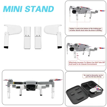 

Foldable Landing Gear Set Extension Leg Support Stand For DJI Mavic Mini Drone