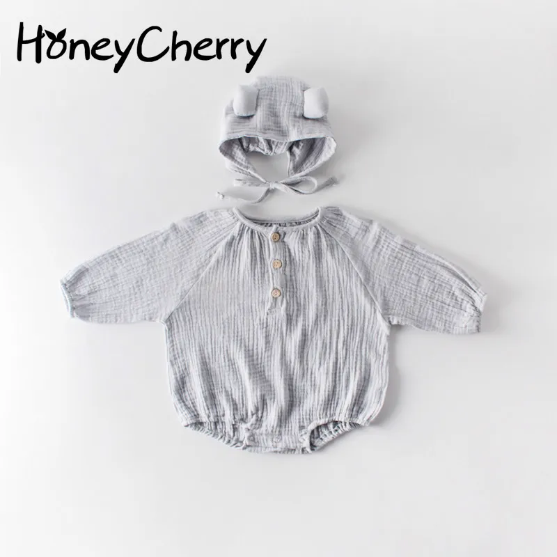 

Fall Baby Bodysuit 2019 New Loose Edition Brothers And Sisters Wear Babies Out-of-the-box Climbing Clothes Baby Bodysuit