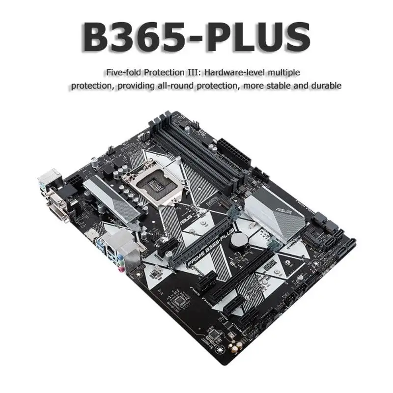 Материнская плата ASUS PRIME B365-PLUS разъем LGA 1151 Intel B365 DDR4 Настольный ATX материнская плата