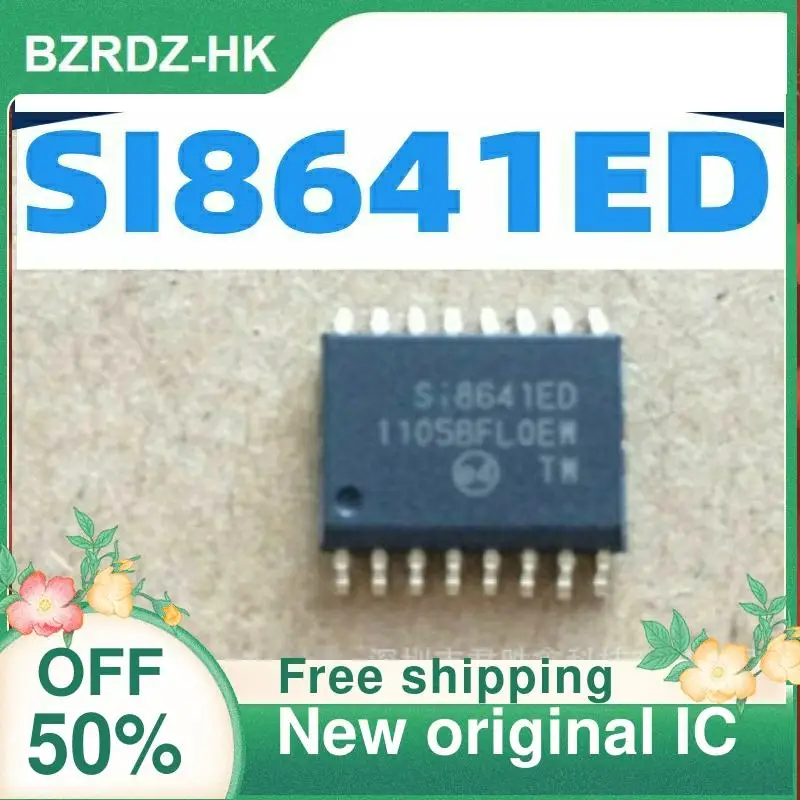 

Новый оригинальный IC SI8641ED SI8641 SOP-16, 5 шт.