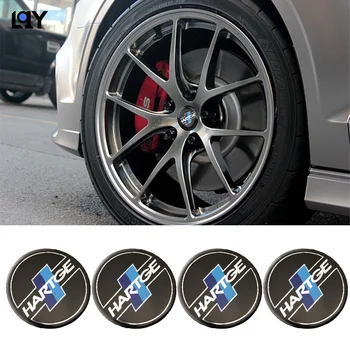 

HARTGE car Wheel sticker Hub cap labeling Emblem Sticker styling grill Badge for for BMW 3 5 7 Series X1 X3 X5 X6 E46 E60