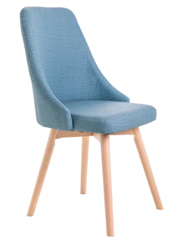 

Solid Wood Dining Chair, Back Chair, Nordic Household Cloth Yims Chair, Modern Simple Restaurant, Leisure Desk, Chair And Stool