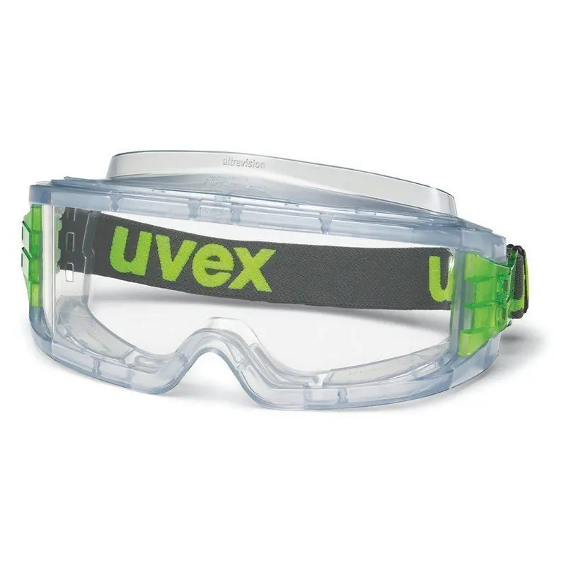 Очки защитные закрытые UVEX Ультравижн прозрачные ацетатная линза защита от