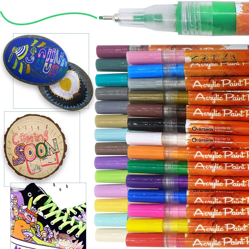 Paint pens guide:Types of paint marker pens (acrylic markers &oil based  markers)