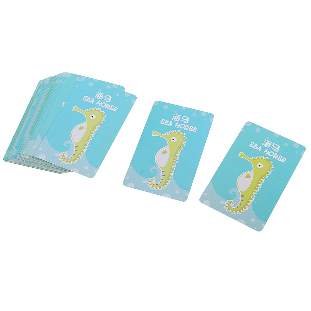 

Children Card Games Playing Poker Cards Go Fish Learning Educational Game Toy