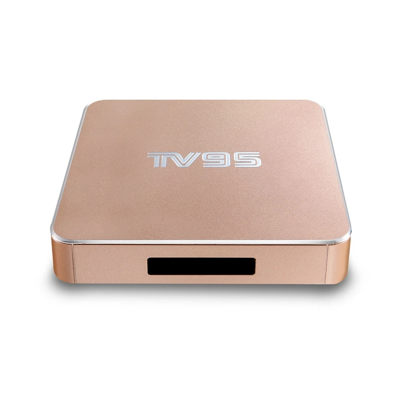 BESTMini tv BOX 2 ГБ/8 ГБ Android 7,1 Rockchip3229 четырехъядерный 2,4G WiFi HD светодиодный медиа-проигрыватель - Цвет: Gold