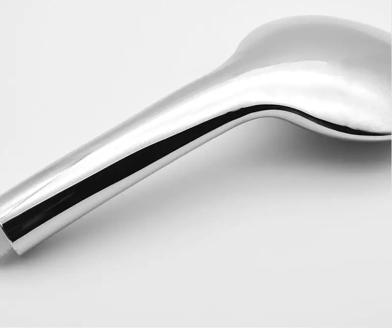 New 5 modes ABS plastic Bathroom shower head big panel round Chrome rain head Water saver Classic design G1/2 rain shower head