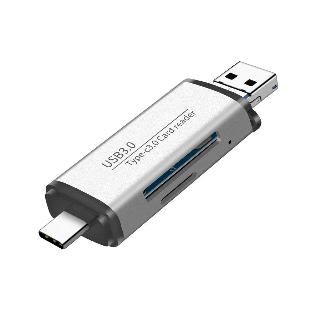 2 в 1 USB3.0 компьютер кард-ридер многофункциональный стол кард-ридер многофункциональная Функция Otg с высоким уровнем Скорость TF/безопаностью цифрового кард-ридер