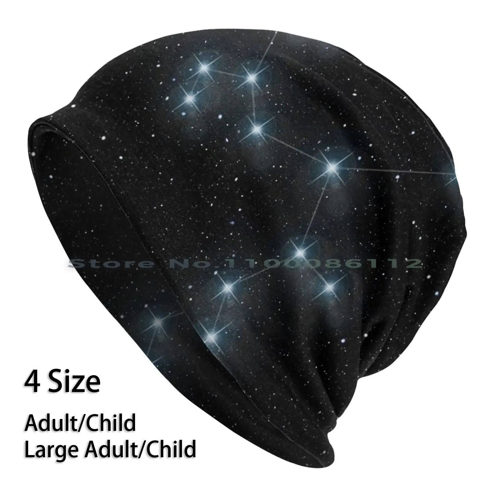 

Starry Sky Stars Galaxy Beanies Knit Hat Galaxy Moon Sun Stars Planet Space Electronics Cases Starry Sky Brimless Knitted Hat