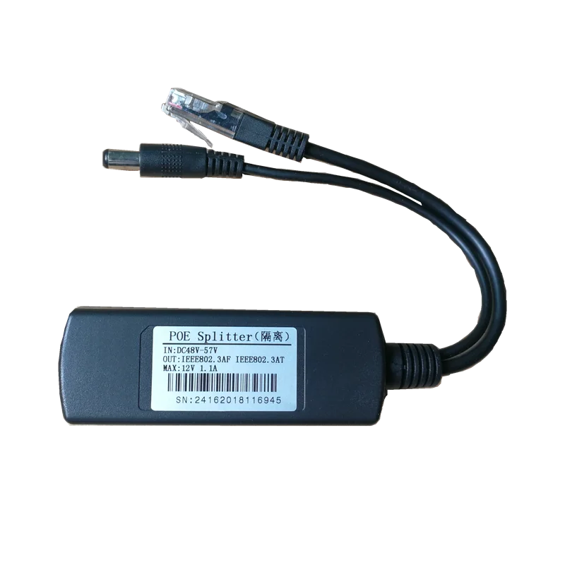 Стандартный изоляции разделитель POE 48 v/52 V-12 v Питание модуль