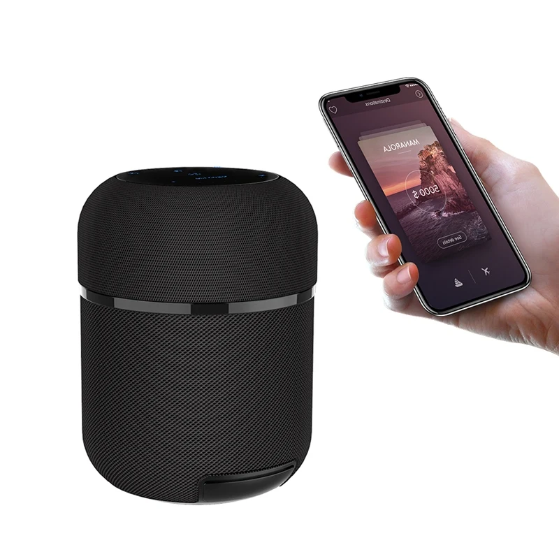 Беспроводные bluetooth колонки BlitzWolf BW AS3 с стереозвуком 360 ° TWS 12000 мАч стильный дизайн