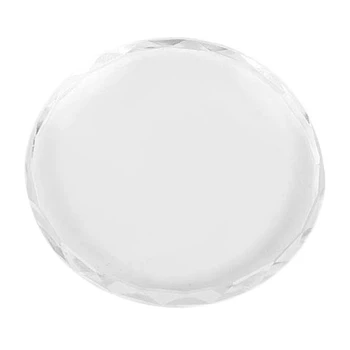 

Glass Nail Art Color Mixing Palette Drawing Pattern, Transparent Glass Nail Art Palette Paint Drawing Color Pigment Dish Manicur